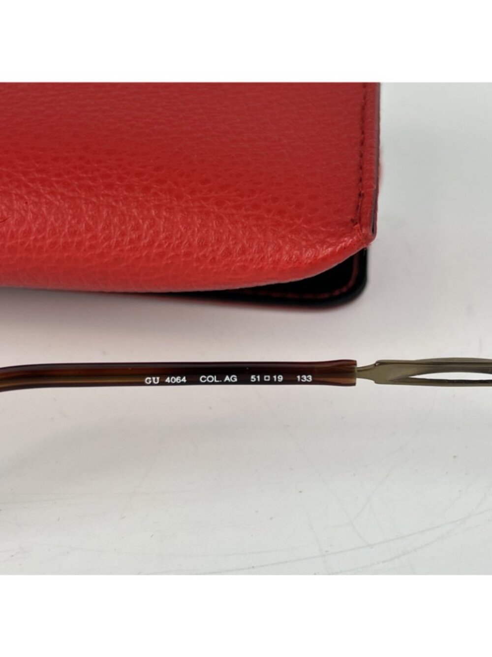 Guess GU4064 Eyeglasses Frames Gold Italy Authentic with Case - Picture 6 of 7